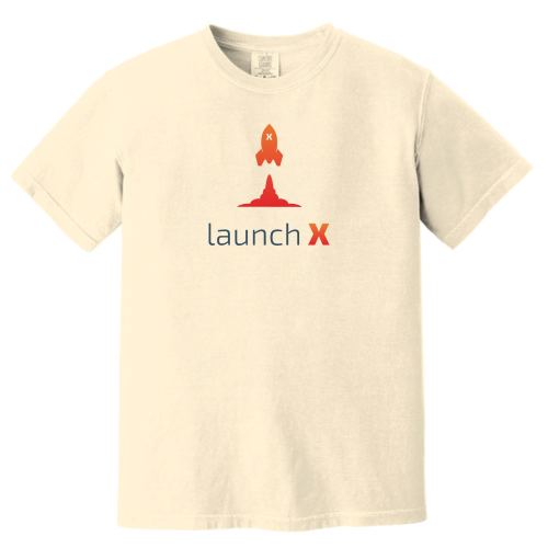LaunchX - Unisex Comfort Colors Vintage Tee v1