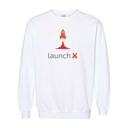 LaunchX - Comfort Colors Pigment-Dyed Crewneck Sweatshirt v1
